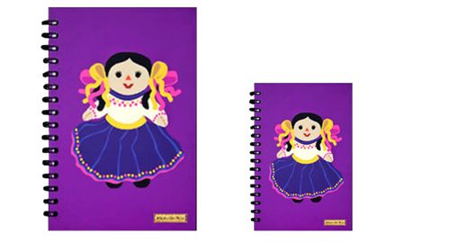 Cuaderno Muñeca personalizada