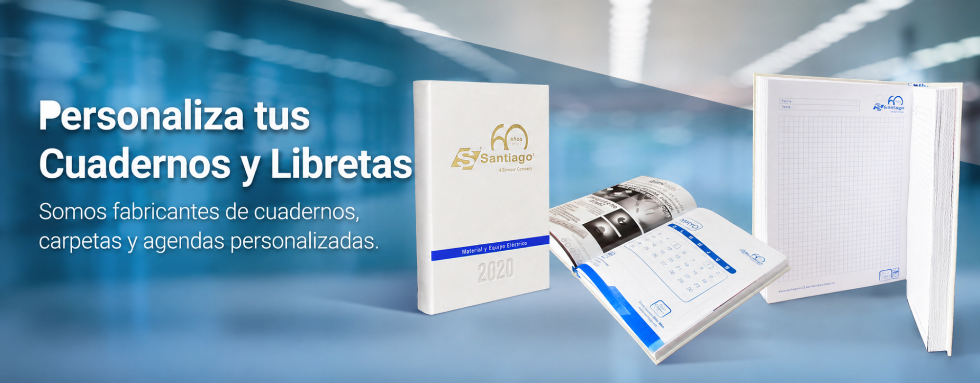 Cuadernos y libretas personalizados